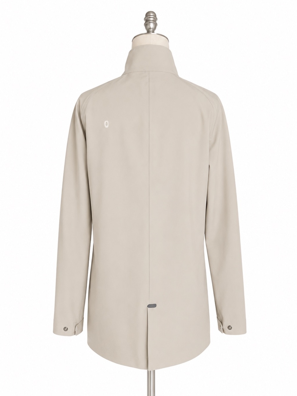 FIGS Coro Raincoat XS Beige Waterproof Medical Jacket Nurse Scrub Jacket Stretch - Picture 3 of 12